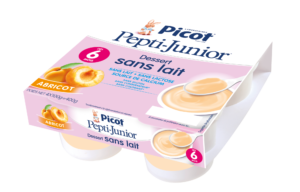 Pepti Junior Dessert Picot : dessert bébé sans lait - Fraise - Laboratoires  Picot