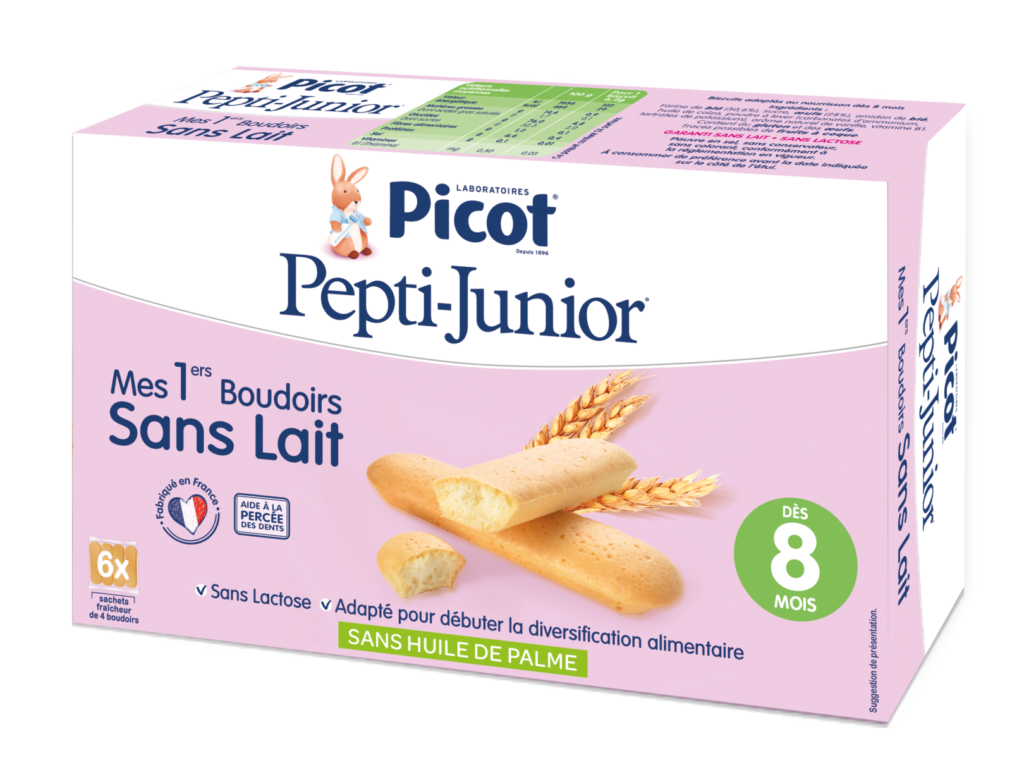 Pepti Junior Biscuit Picot : biscuit bébé sans lait - Mes 1ers Boudoirs