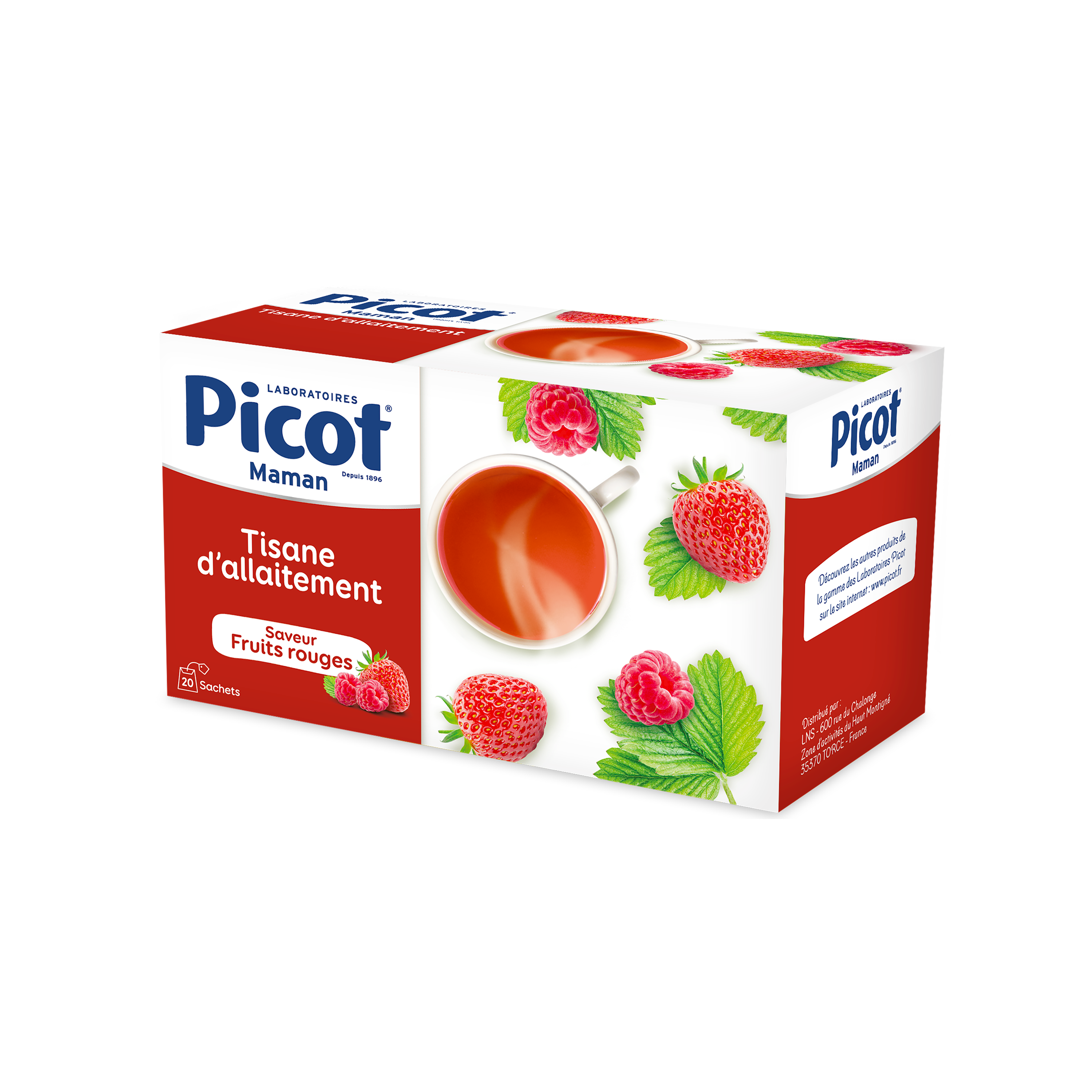 Tisane d'allaitement Picot pour MAMAN - Fruits rouges