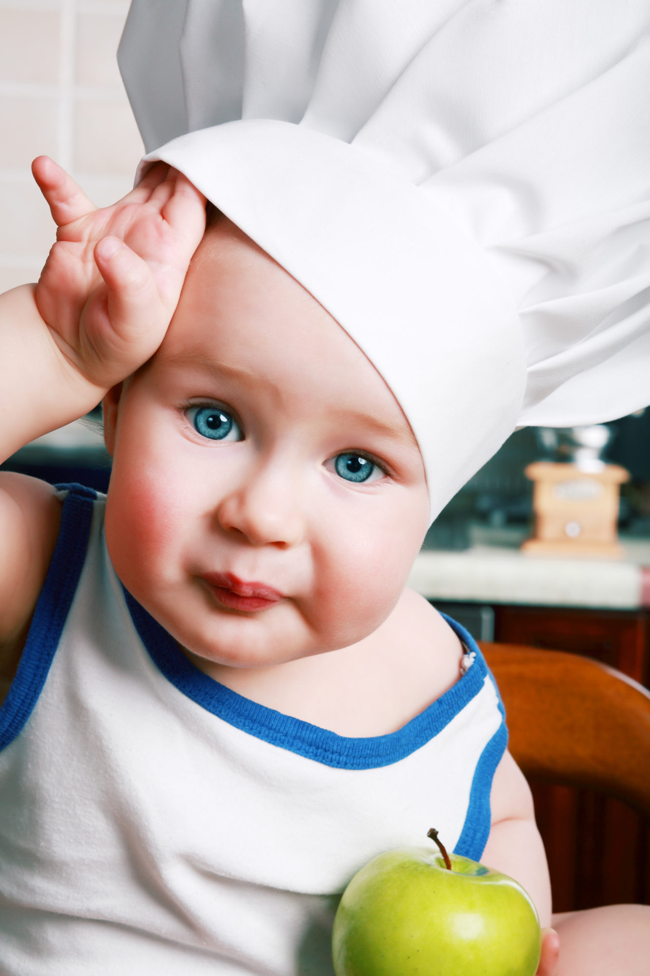 Bébé cuisinier